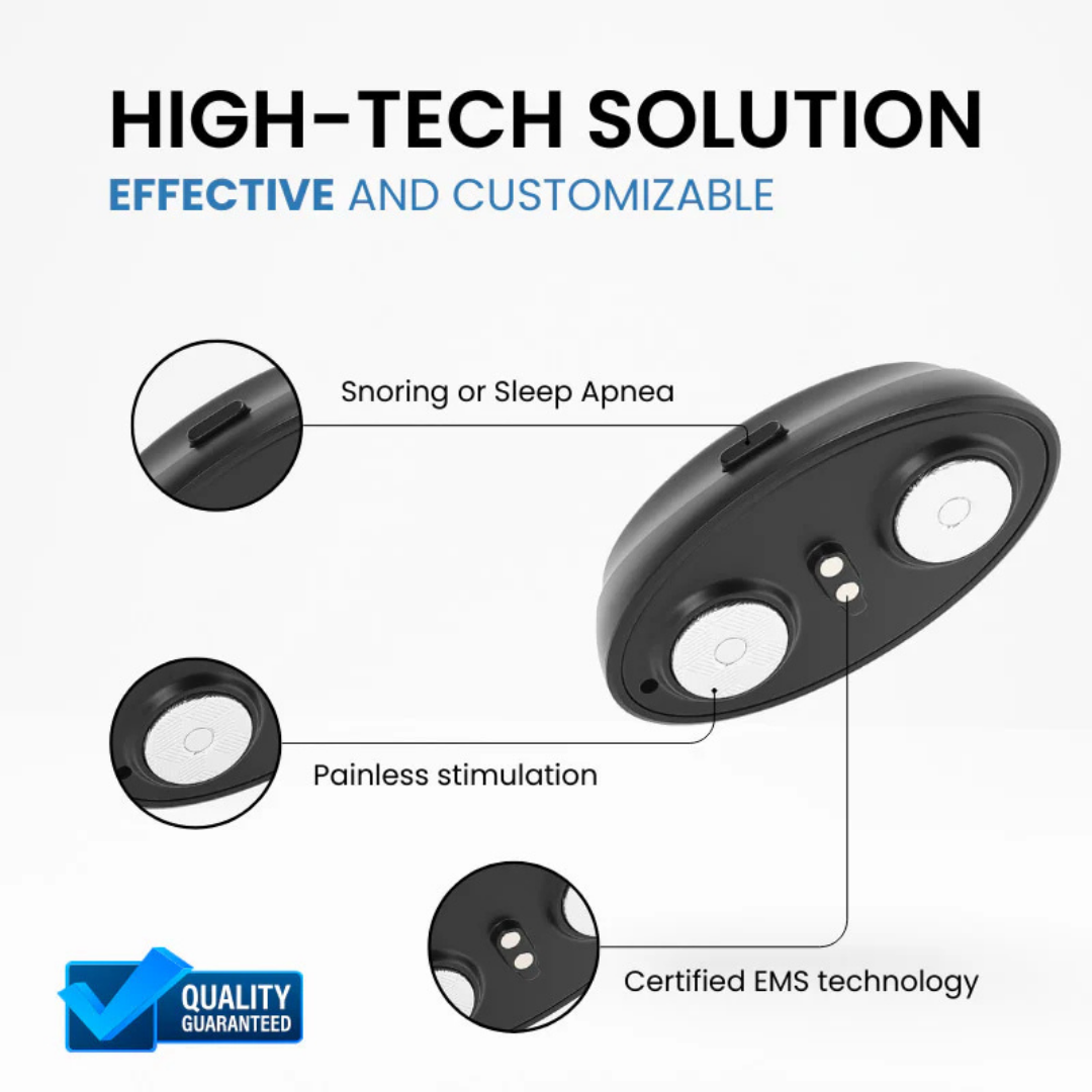 Comfylab PulseAir | Appareil Intelligent de Neurostimulation Anti-Ronflement