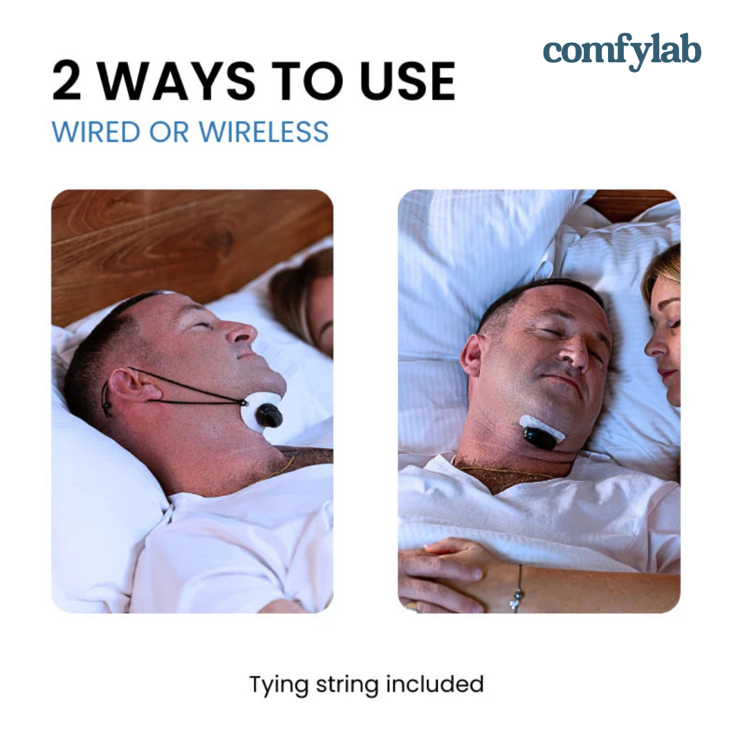 Comfylab PulseAir | Appareil Intelligent de Neurostimulation Anti-Ronflement